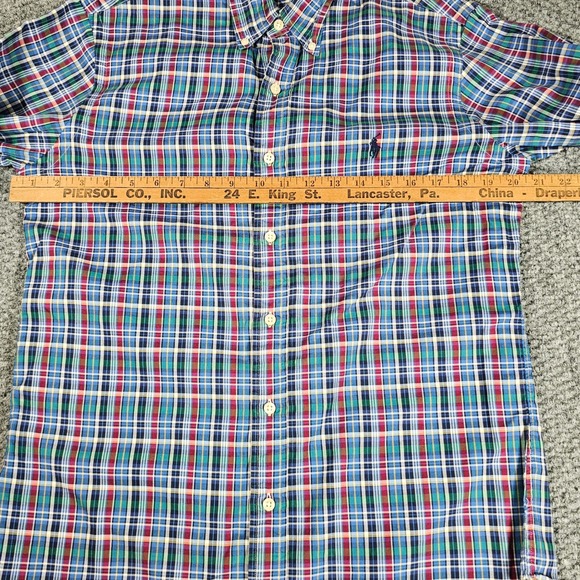 Ralph Lauren Plaid‎ Button Down Shirt Long Sleeve Classic Fit S/P - Picture 5 of 8